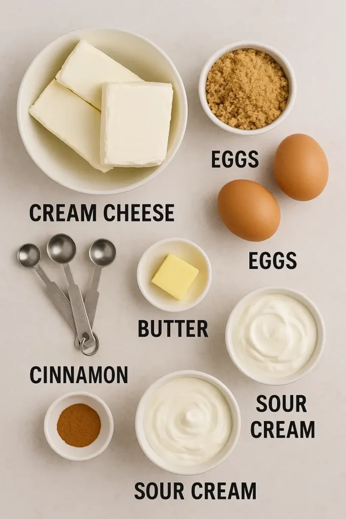 Cinnamon Roll Cheesecake – A Delicious Twist on a Classic Favorite 4 ingredients for cinnamon roll cheesecake