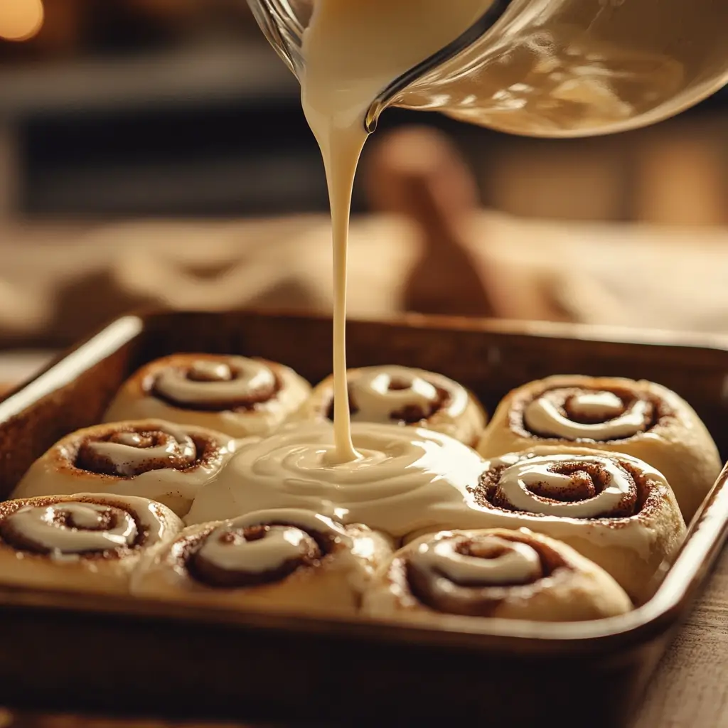 Why Heavy Cream Makes Cinnamon Rolls Irresistible