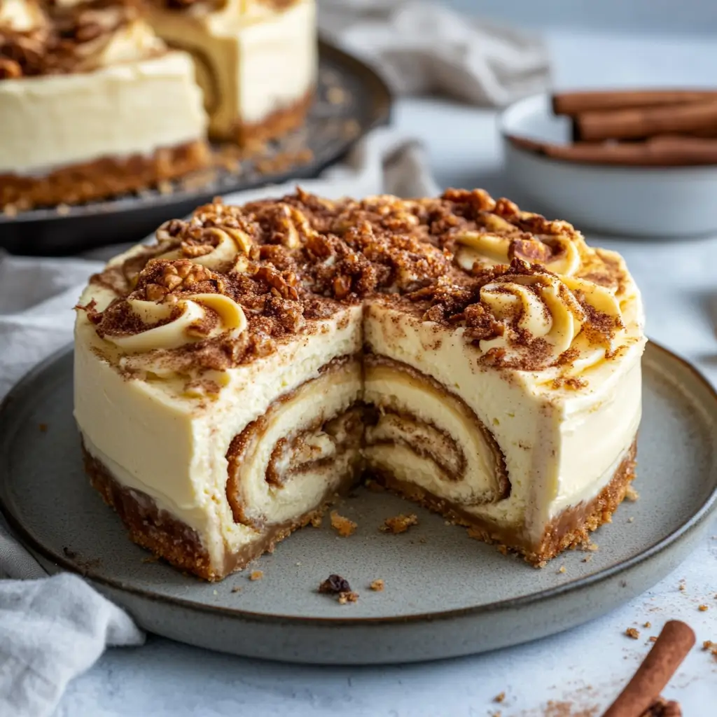 How to Make the Perfect Cinnamon Roll Cheesecake (Step-by-Step Recipe)