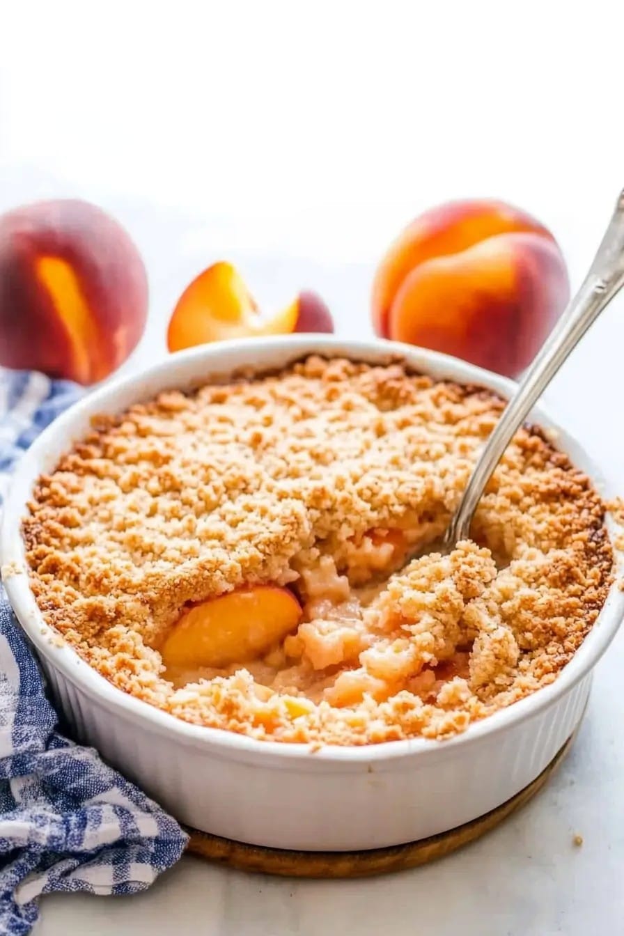 Peach Crumble Recipe That Tastes Like Summer