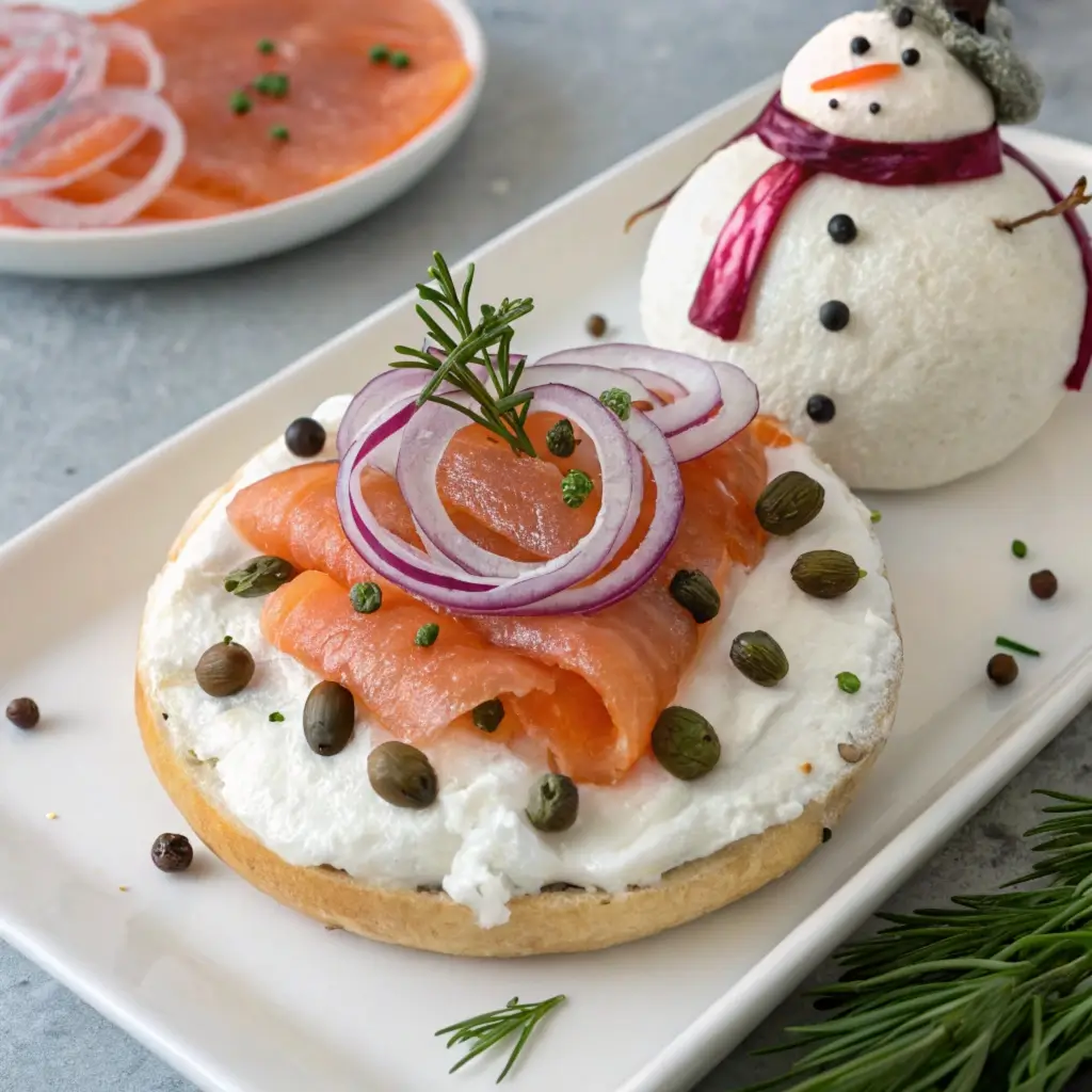 How To Freeze Smoked Salmon: Everything You Need To Know 2 Can you freeze smoked salmon?Smoked salmon bagel with cream cheese and toppings.