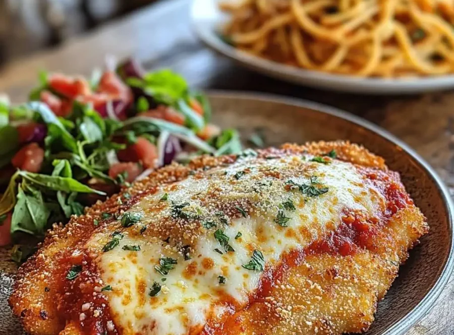 Chicken Parmigiana and Chicken Parmesan