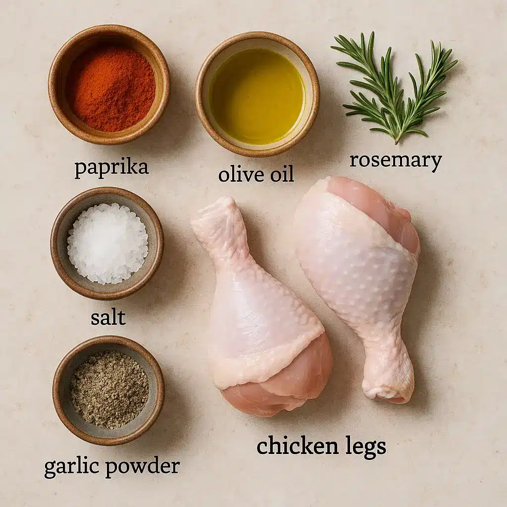 Chicken drumstick ingredients 