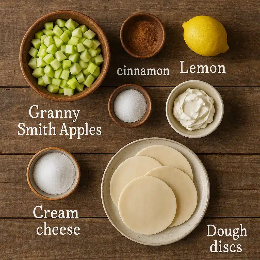 Caramel Apple Empanadas: A Sweet Handheld Twist on Fall Flavor 2 Ingredients for Caramel Apple Empanadas