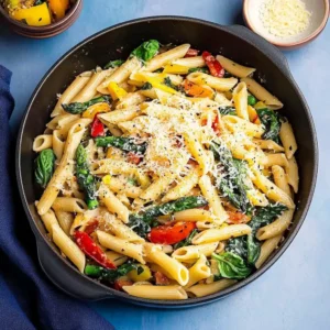 The Ultimate Guide to an Easy Pasta Primavera Recipe 3 Easy pasta primavera served fresh with spring vegetables