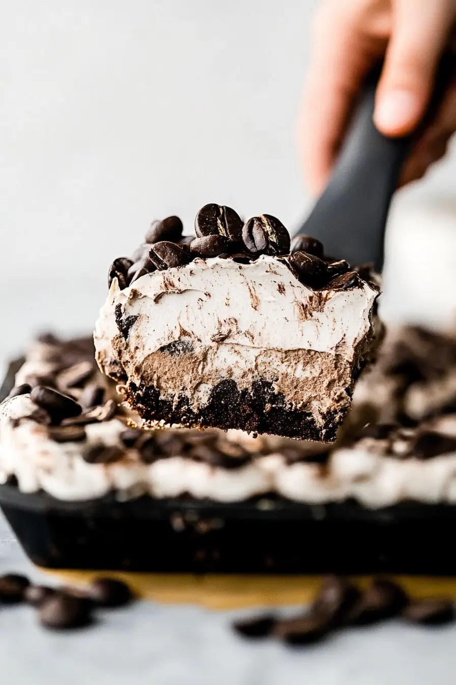 No Bake Mocha Mud Pie Dessert That’s Pure Heaven in Every Bite