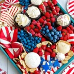 4th of July Dessert Board: Colorful Ideas for a Sweet Celebration 7 4th of July dessert board with patriotic candy