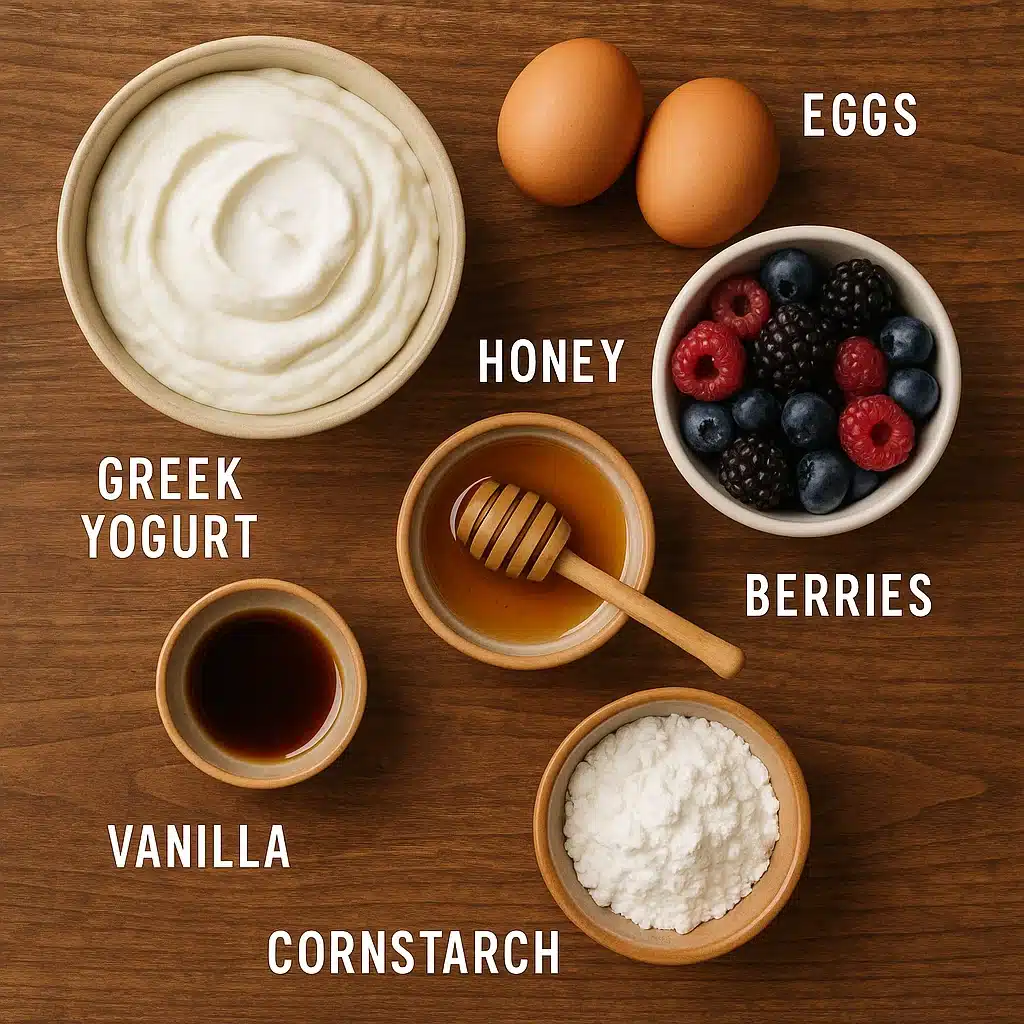 Baked Yogurt: Creamy, Simple, and Irresistible 4 Ingredients for baked yogurt