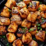Bang Bang Salmon Bites: Spicy, Crispy, and Totally Irresistible 7 Bang Bang Salmon Bites served with chili sauce