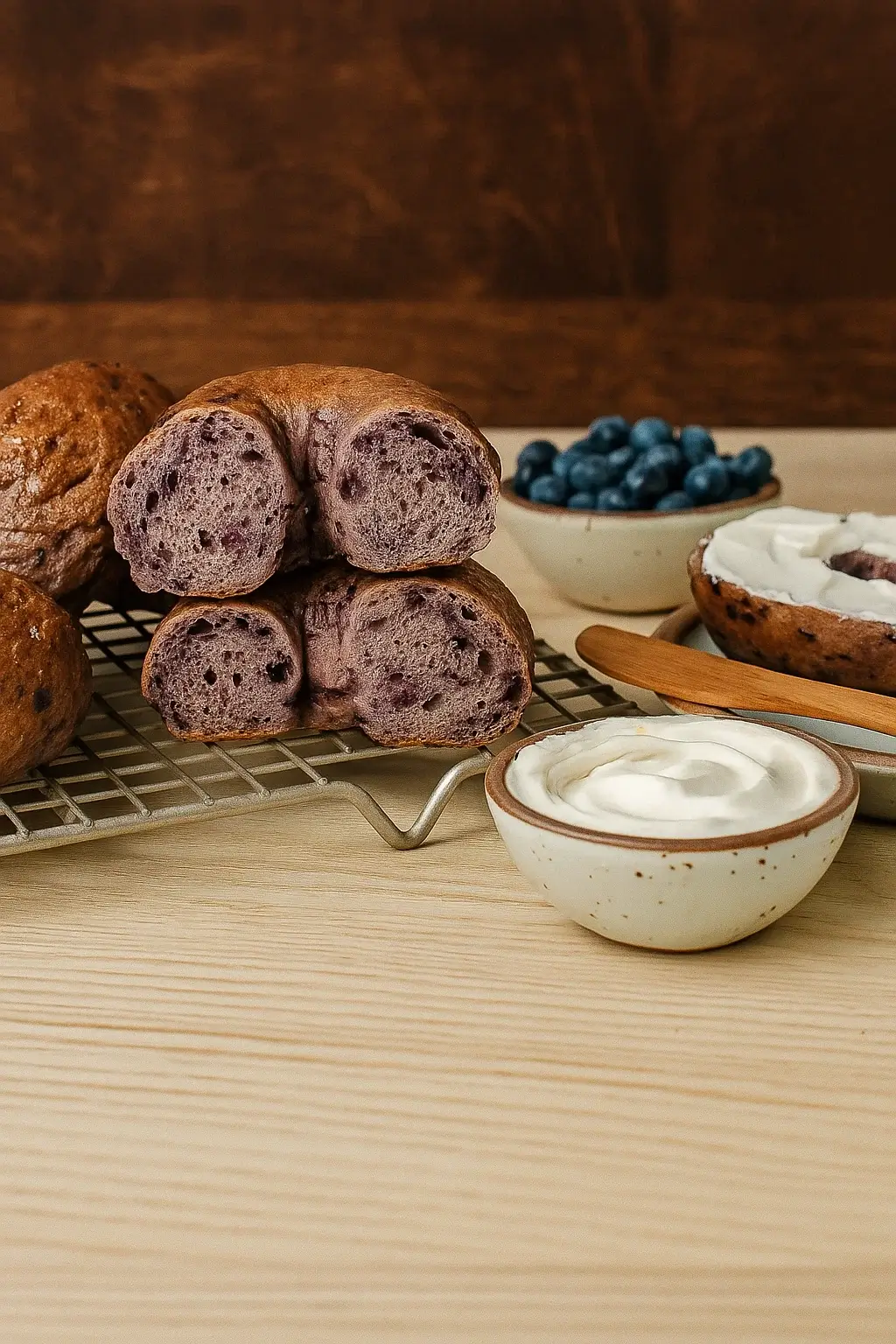 Blueberry Sourdough Bagels: A Healthier, Flavorful Twist to Classic Comfort