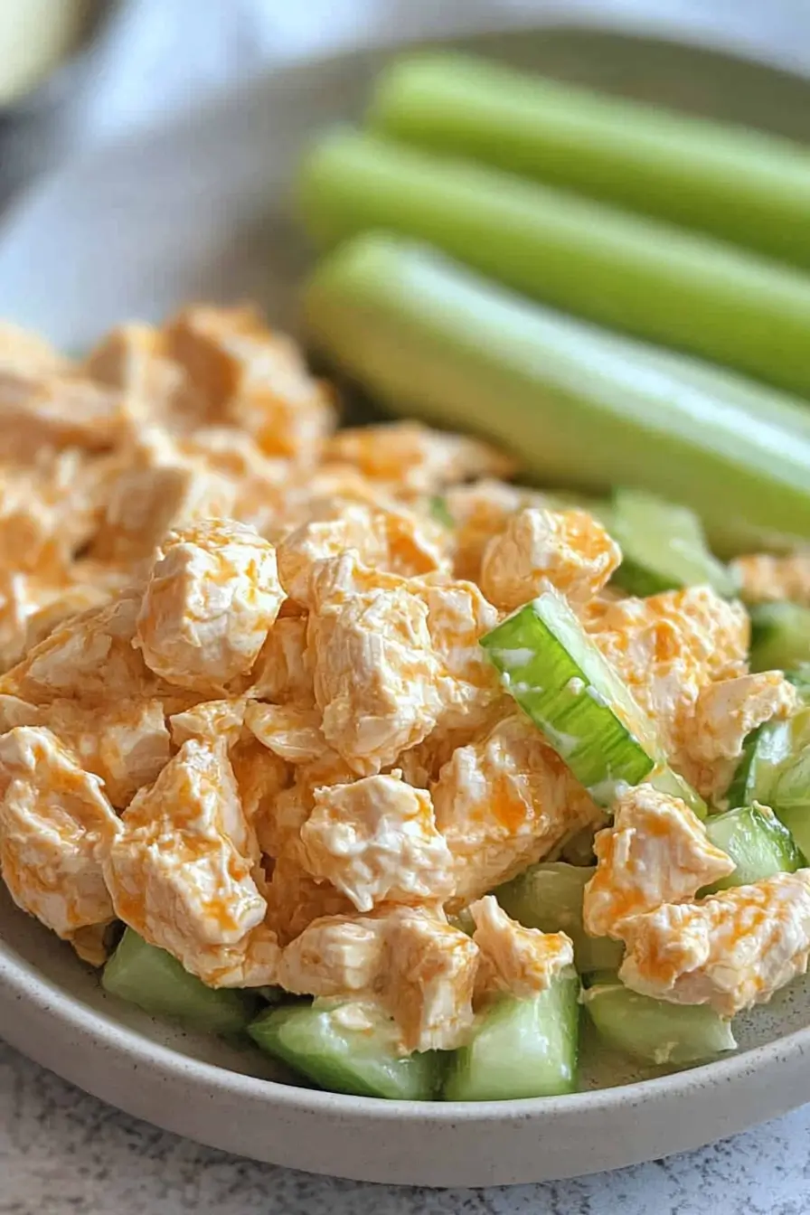 Buffalo Chicken Salad That Packs Flavor and Protein in Every Bite