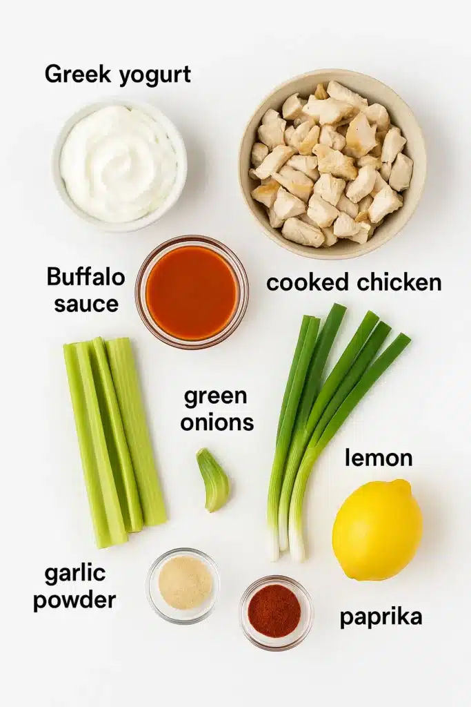 Buffalo Chicken Salad That Packs Flavor and Protein in Every Bite 6 Ingredients for Buffalo Chicken Salad