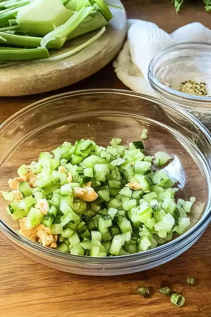 Buffalo Chicken Salad That Packs Flavor and Protein in Every Bite 7 shred Buffalo Chicken Salad