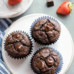 Chocolate Protein Muffins: Rich Flavor Meets Keto-Friendly Fuel 7 chocolate protein muffins on cooling rack