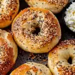 Cottage Cheese Bagels: The Delicious, Protein-Packed Trend You’ll Love 15 Cottage Cheese Bagels stacked on a rustic table