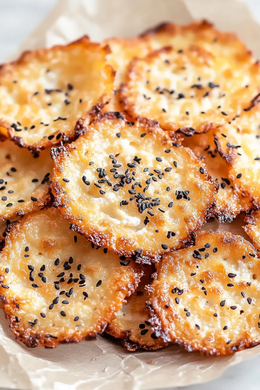 1 Ingredient Cottage Cheese Chips: Crispy, Healthy & Irresistible!