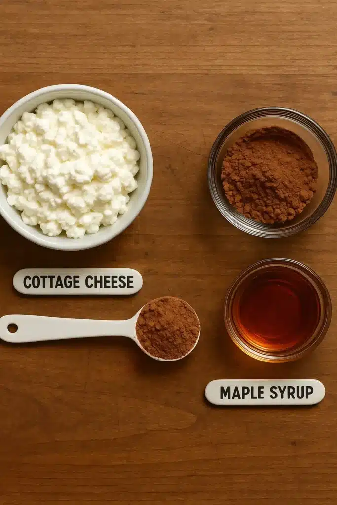 Cottage Cheese Chocolate Mousse: Your Dreamy, Guilt-Free Dessert 6 Cottage Cheese Chocolate Mousse Ingredients