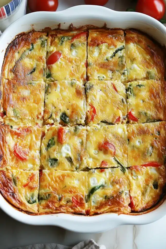 Cottage Cheese Egg Bake: A Creamy, Flavor-Packed Breakfast You’ll Love 14 Golden baked Cottage Cheese Egg Bake fresh