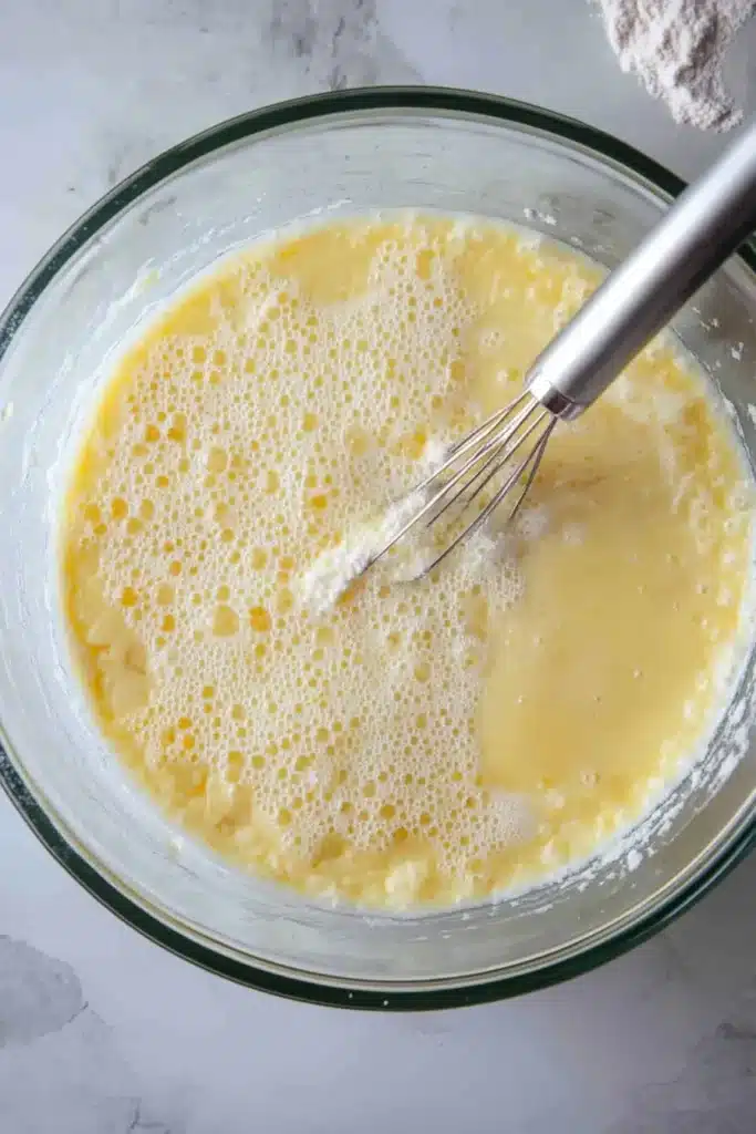 Cottage Cheese Egg Bake: A Creamy, Flavor-Packed Breakfast You’ll Love 10 Folding cottage cheese and cheddar into whisked eggs