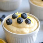 Cottage Cheese Lemon Mousse: The Light and Creamy Dessert You’ll Love 7 Cottage Cheese Lemon Mousse with fresh blueberries and lemon zest
