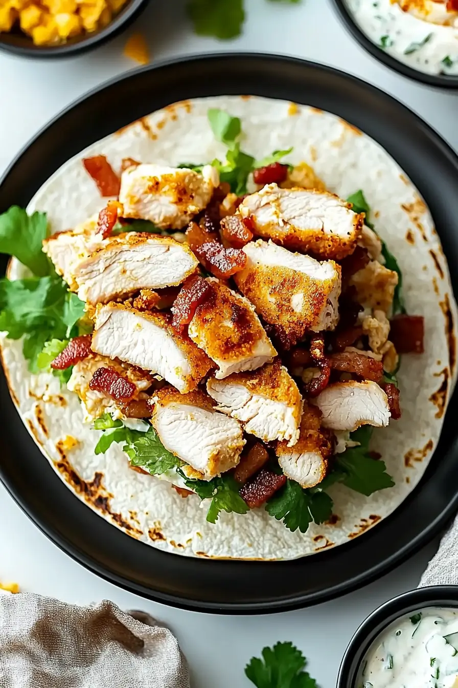Crispy Chicken Bacon Ranch Wrap: A Flavor-Packed Favorite You’ll Crave Weekly
