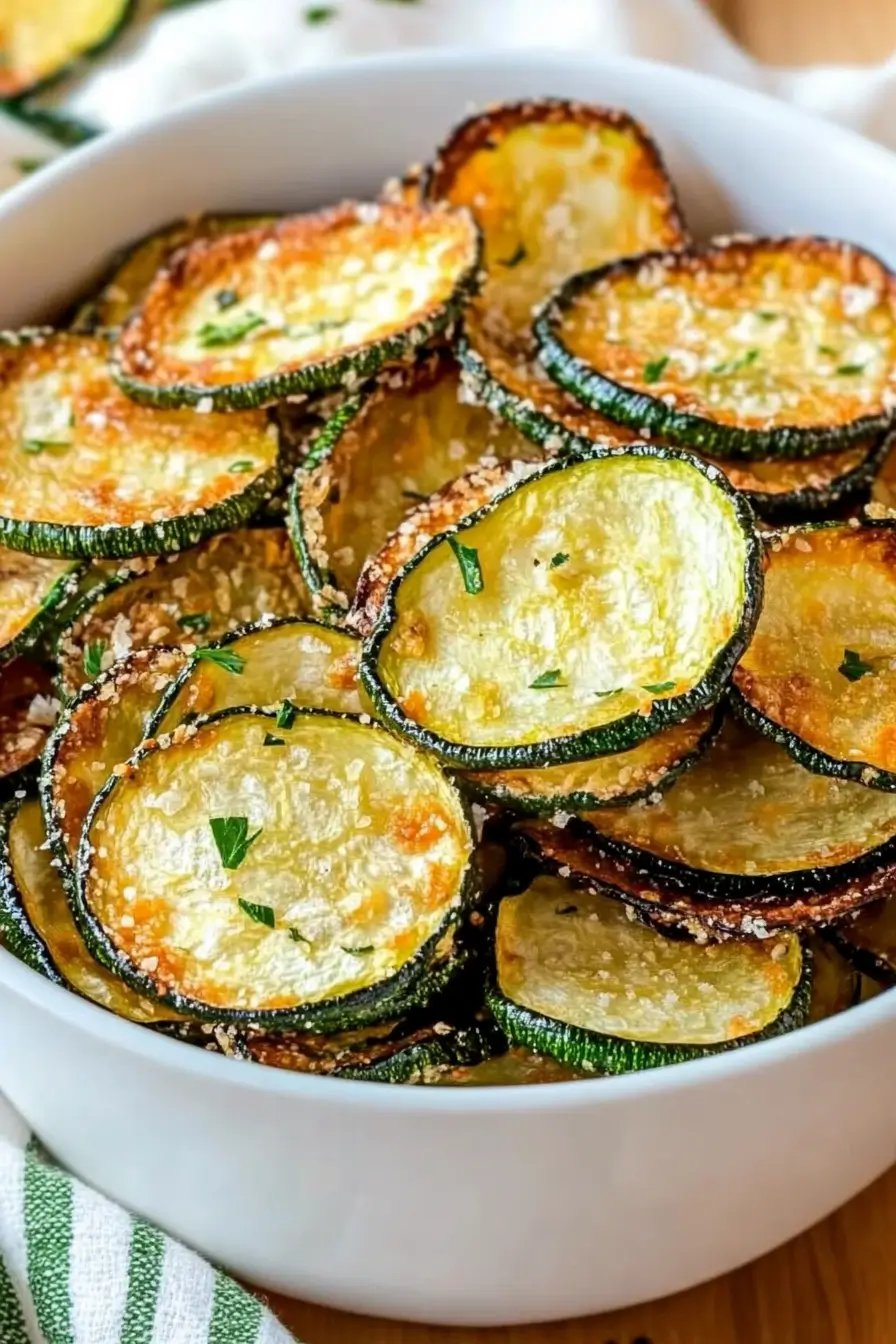 Crispy Zucchini Chips Recipe: Crunchy, Addictive, and Oven-Baked to Perfection