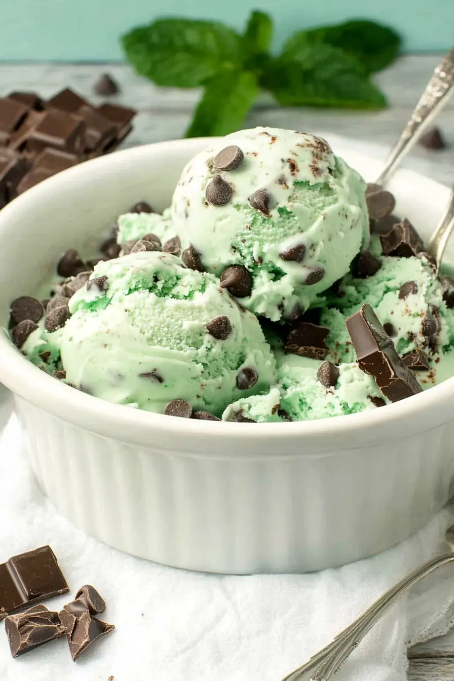 Easy Mint Chocolate Chip Cottage Cheese Ice Cream: Your New Summer Favorite