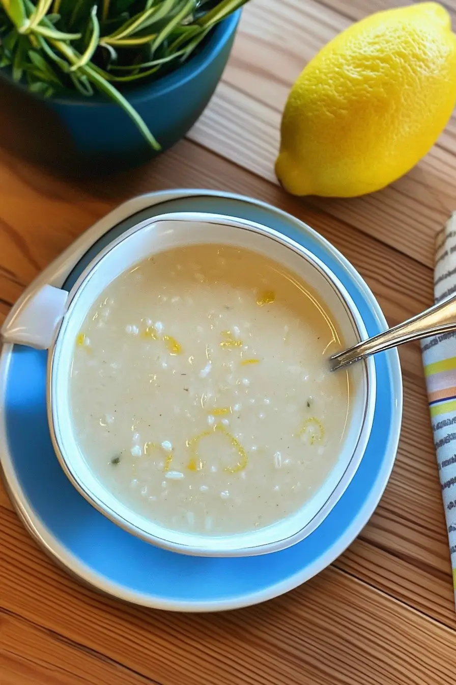 Greek Lemon Rice Soup: A Zesty Bowl of Comfort That Tastes Like Home