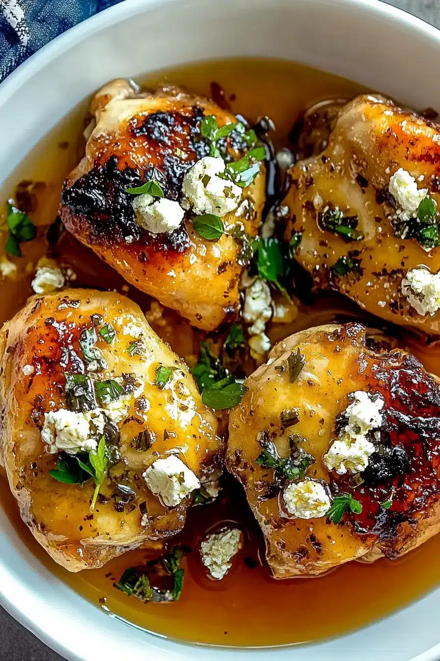 HOT HONEY FETA CHICKEN: A FLAVOR-PACKED DINNER YOU’LL CRAVE ALL WEEK