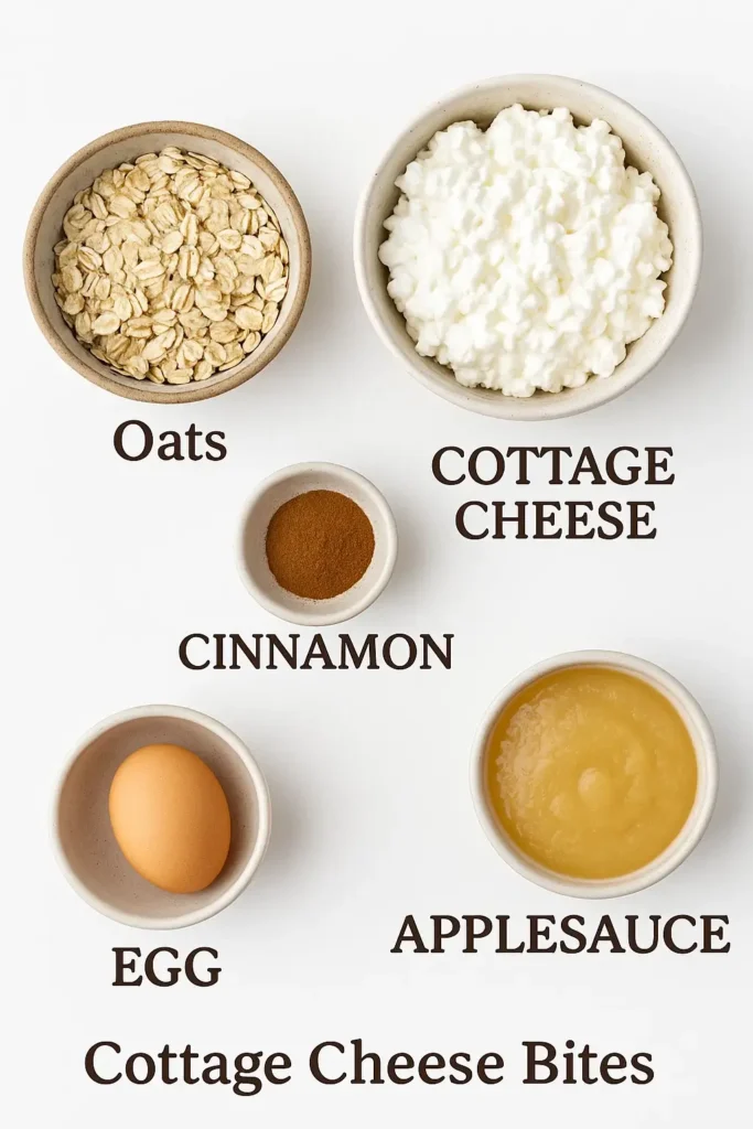 Cinnamon Apple Cottage Cheese Bites: A Cozy, Protein-Packed Snack You’ll Love 5 Ingredients for cinnamon apple cottage cheese bites