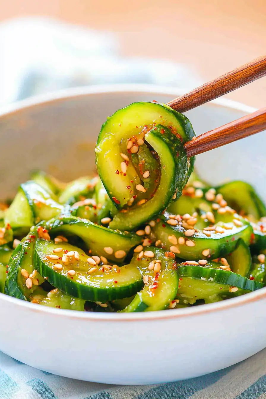Korean Cucumber Salad That Packs Crunch and Spice