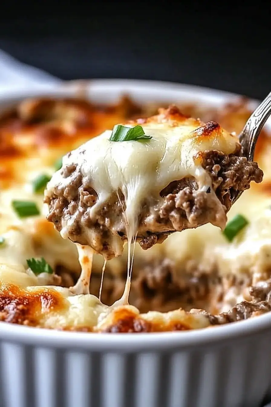 Low Carb Philly Cheesesteak Casserole That’s Big on Flavor, Not Carbs