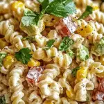 Mexican Street Corn Pasta Salad: A Bold Summer Twist That Steals the Show 7 Mexican Street Corn Pasta Salad on wooden table