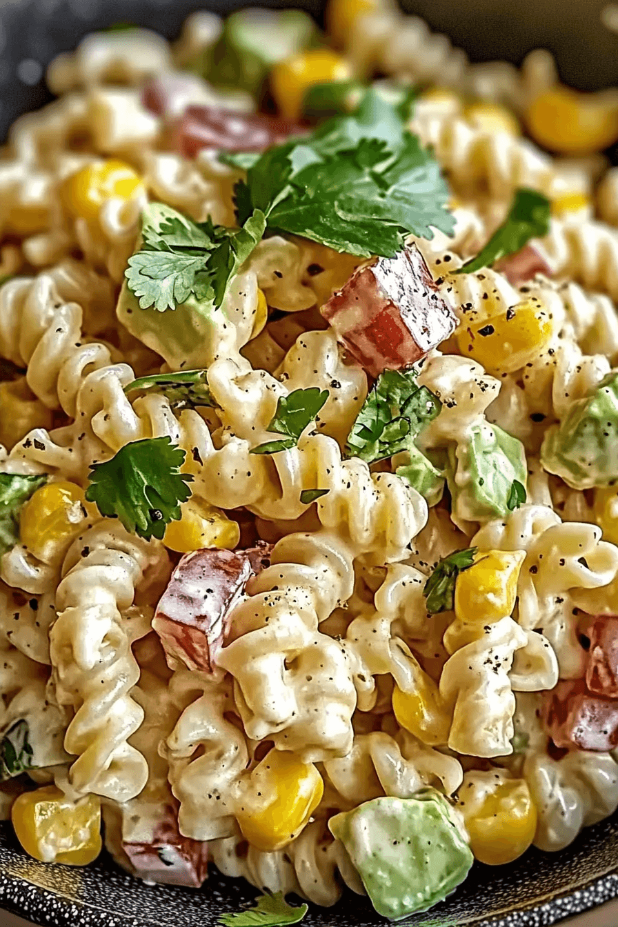 Mexican Street Corn Pasta Salad: A Bold Summer Twist That Steals the Show