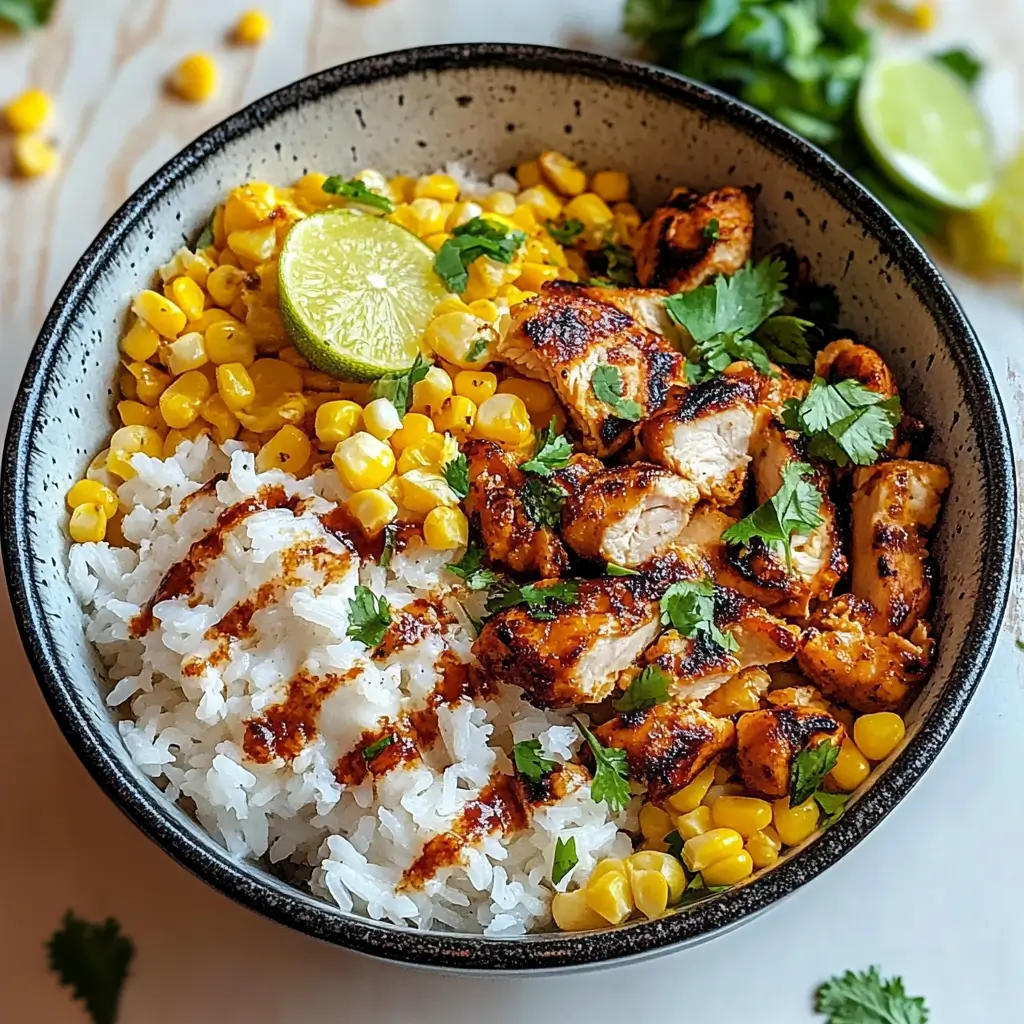 Street Corn Chicken Rice Bowl: A Flavor-Packed Bowl You’ll Crave All Week