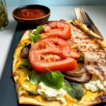 Viral Cottage Cheese Flatbread Recipe: A Delicious, Versatile Trend You Need to Try 7 viral cottage cheese flatbread crispy on wooden board