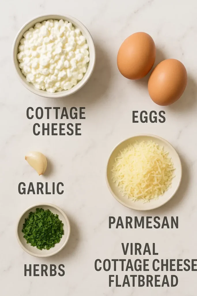 Viral Cottage Cheese Flatbread Recipe: A Delicious, Versatile Trend You Need to Try 5 viral cottage cheese flatbread ingredients