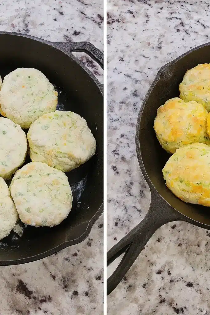 Zucchini Cheddar Biscuits: Comfort Food with a Fresh Twist 8 zucchini biscuit dough for flaky layers