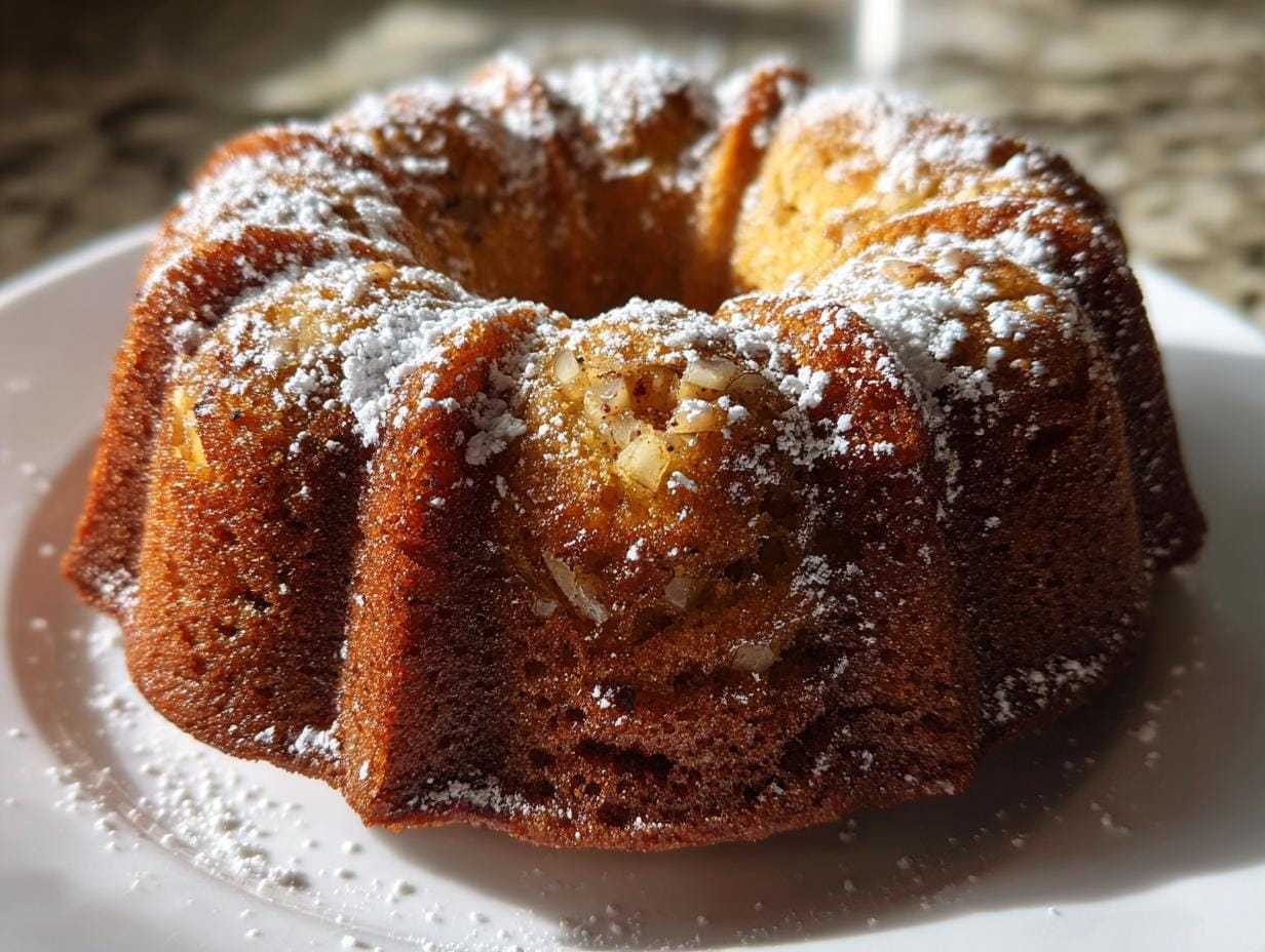 Irresistible 2-Ingredient Magic Apple Bundt Cake
