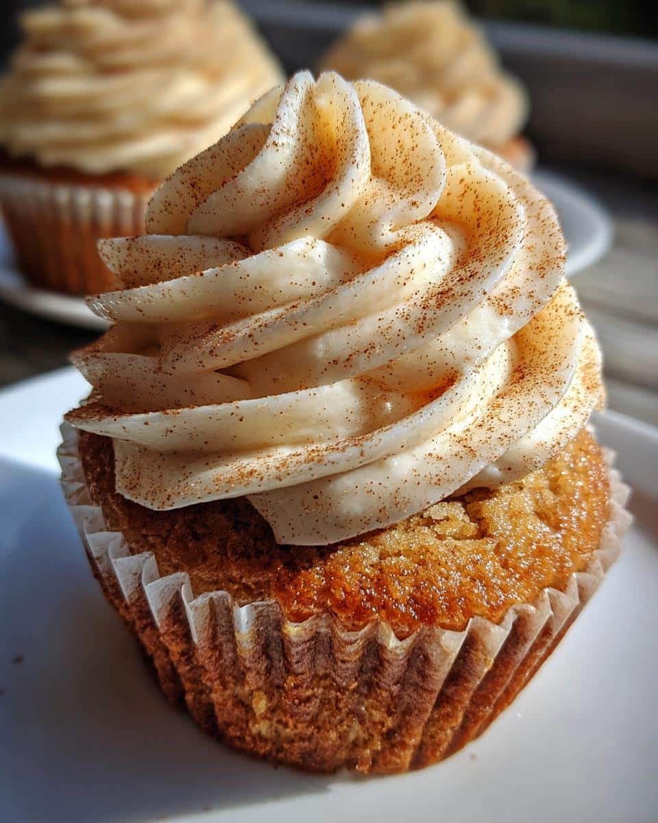 45 Irresistible Apple Cider Cupcakes with Spiced Buttercream Frosting 8 Apple Cider Cupcakes with Spiced Buttercream Frosting - detail 3