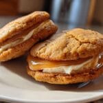 1 Irresistible Apple Cider Whoopie Pie Cookies Recipe You'll Crave 9 Apple Cider Whoopie Pie cookies with Caramel Filling - Emma's Cake Studio