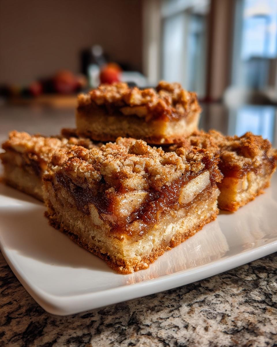 Easy 5-Ingredient Apple Crisp Shortbread Bars Recipe 8 Apple Crisp Shortbread Bars - detail 2