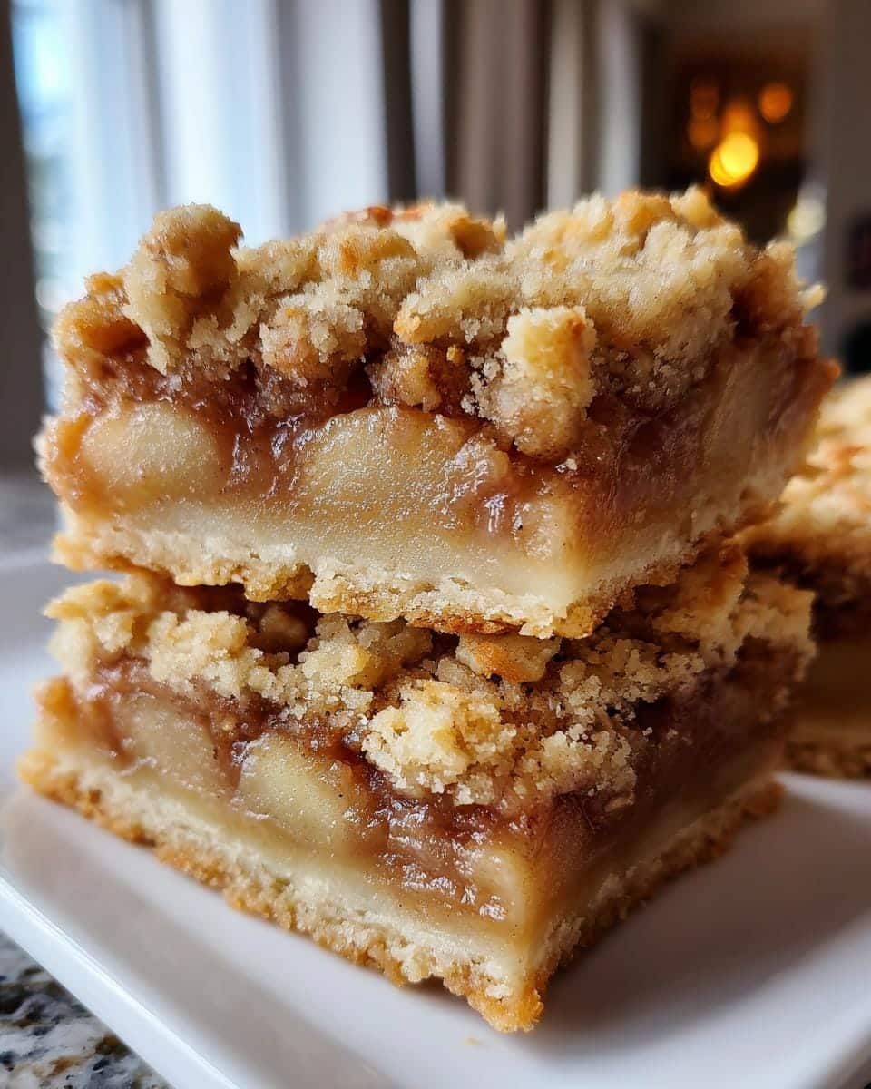 Easy 5-Ingredient Apple Crisp Shortbread Bars Recipe 10 Apple Crisp Shortbread Bars - detail 4