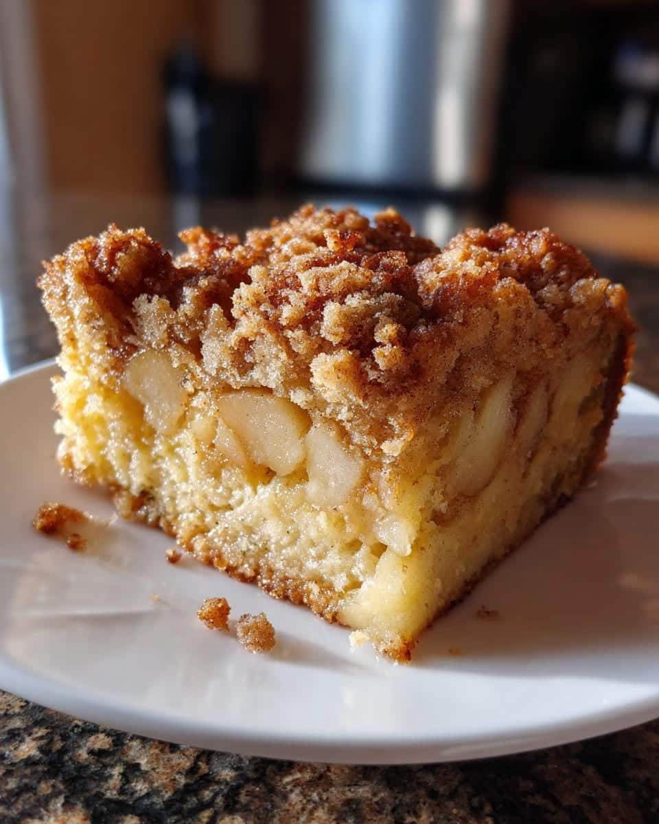 Magical 2-Layer Apple Crumb Cake Recipe – Pure Comfort! 7 Apple Crumb Cake - detail 2