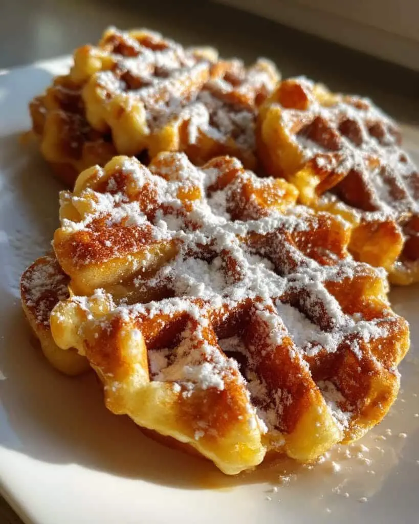 3 Irresistible Apple Fritter Waffle Donuts You Must Try Now 6 Apple Fritter Waffle Donuts