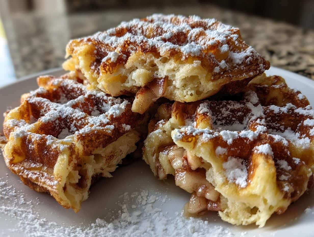 3 Irresistible Apple Fritter Waffle Donuts You Must Try Now 5 Apple Fritter Waffle Donuts
