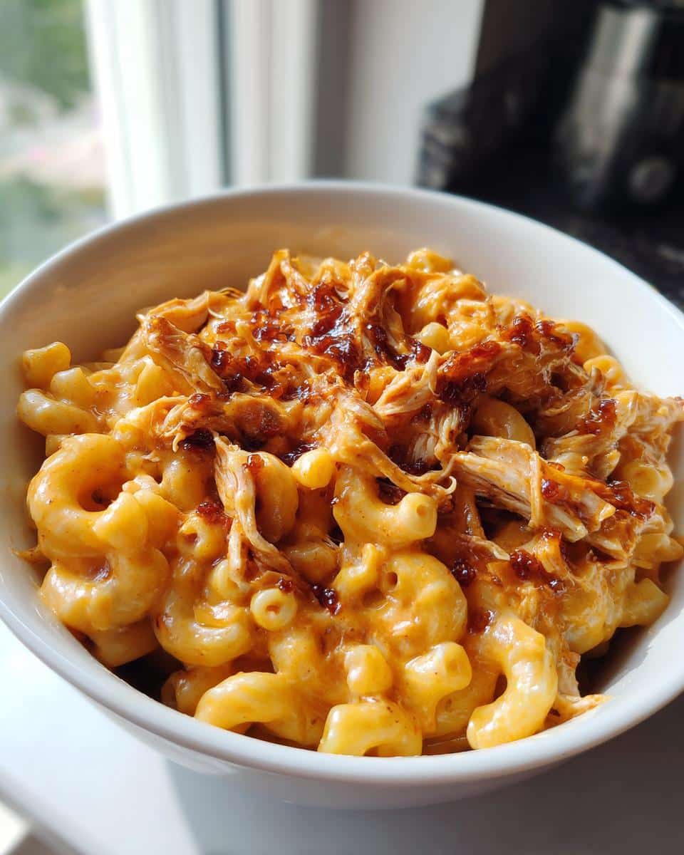 Irresistible 30-Minute BBQ Chicken Mac and Cheese Recipe 7 BBQ Chicken Mac and Cheese - detail 2