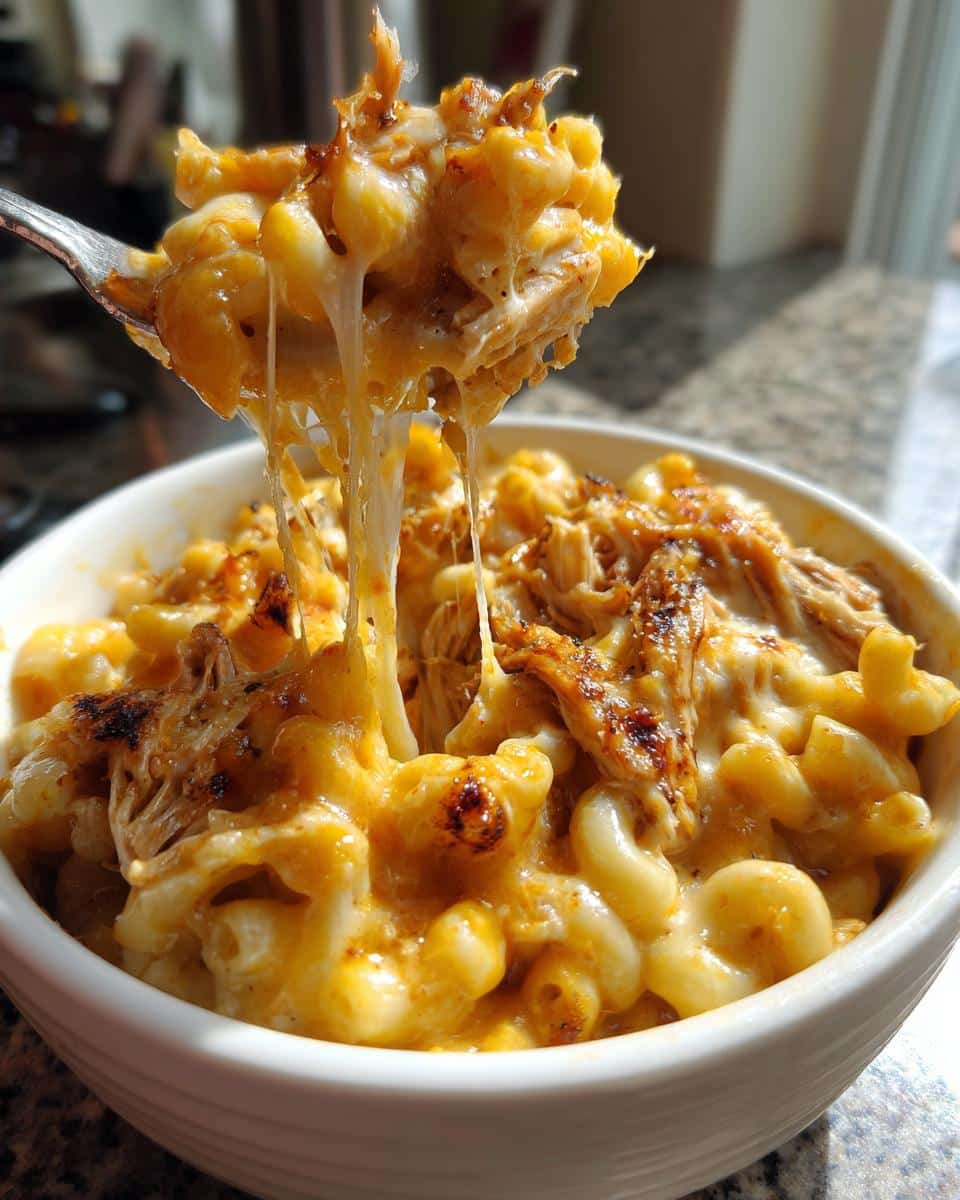Irresistible 30-Minute BBQ Chicken Mac and Cheese Recipe 8 BBQ Chicken Mac and Cheese - detail 3