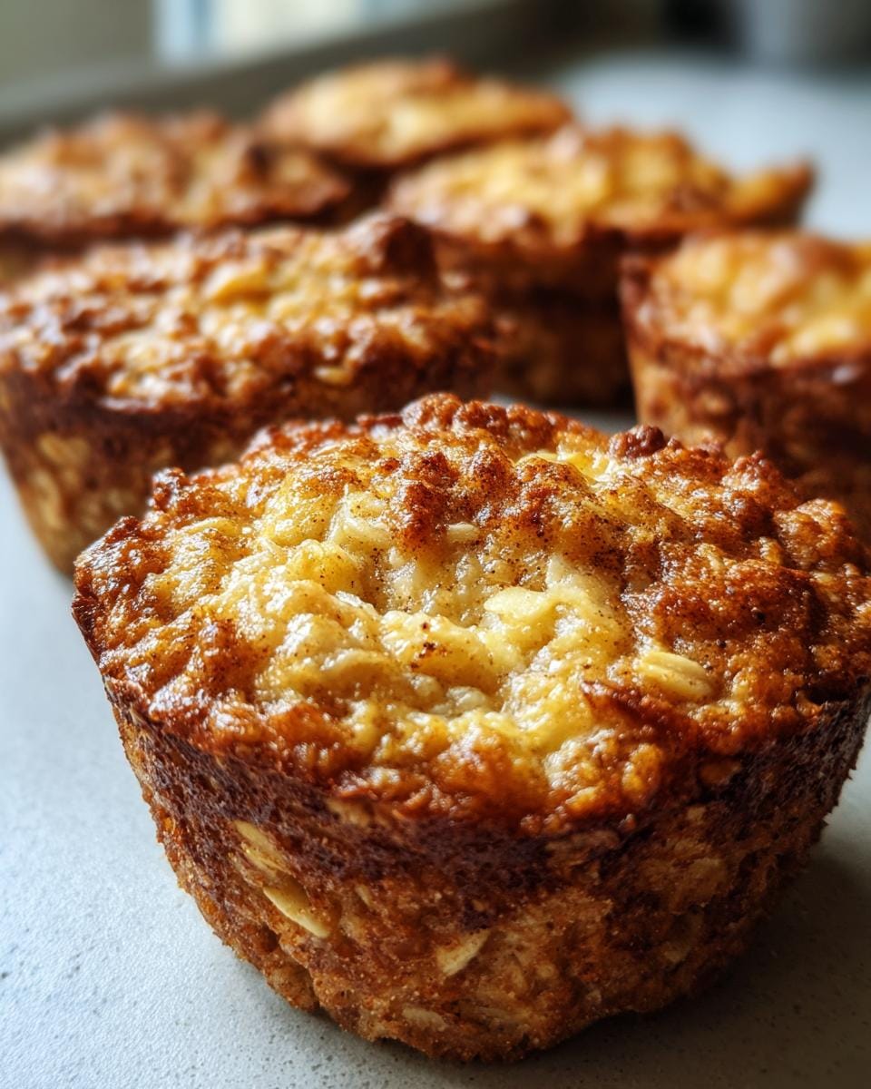 3-Ingredient Baked Oatmeal Cups for Effortless Blissful Mornings 8 Baked Oatmeal Cups - detail 3