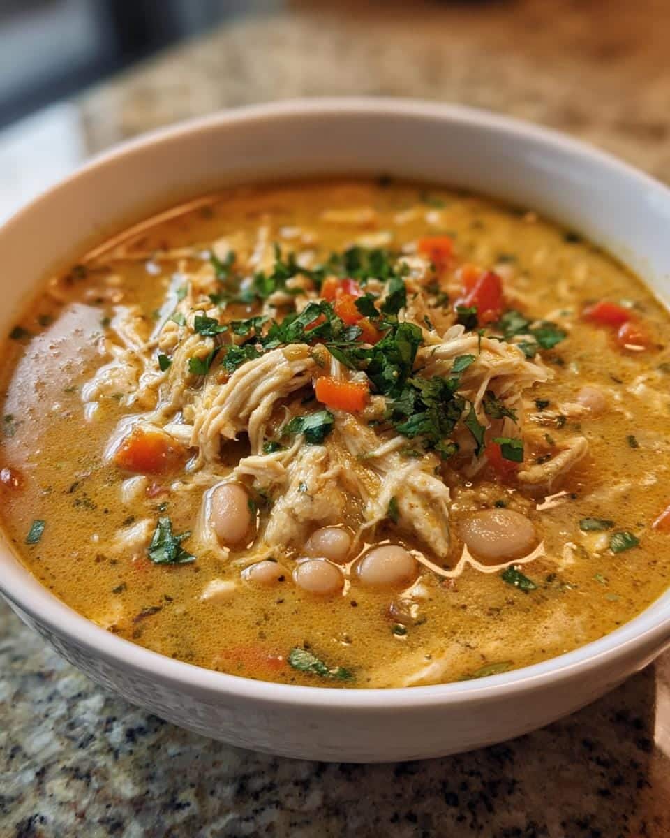 Creamy 30-Minute Cajun White Chicken Chili Bliss 6 Cajun White Chicken Chili - detail 1